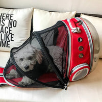 Portable Pet Puppy Backpack Carrier Bubble, New Space Capsule Design 360 Degree Sightseeing Rabbit Rucksack Handbag